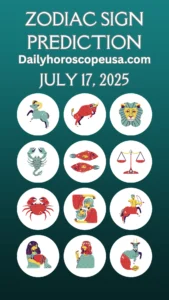 Daily Horoscope USA July 17, 2025 – Love, Career & Health Predictions for All Zodiac Signs