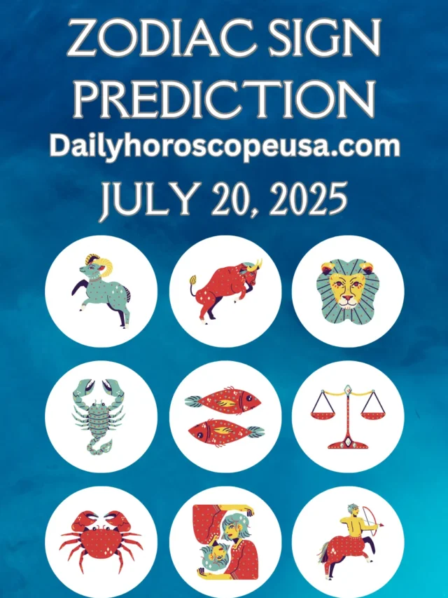 July 20, 2025 – USA Horoscope Predictions for Love, Career & Wellness